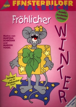 Fensterbilder Malbuch Fröhlicher Winter